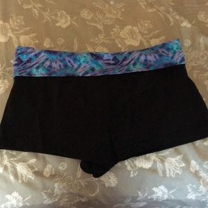 ‼️3 for $15‼️TIE DYE FOLD OVER WORKOUT SHORTS *M*